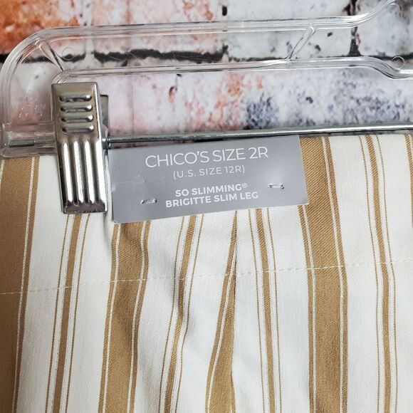 Chico's So Slimming Brigitte Slim Leg Ankle Pants - Picture 3 of 5